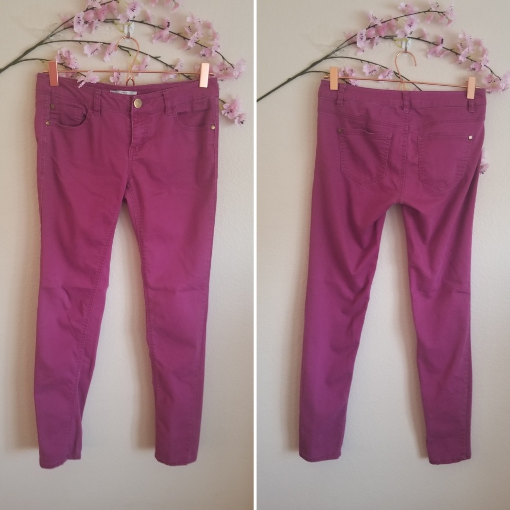Love Fire pink skinny jean Pants size 5